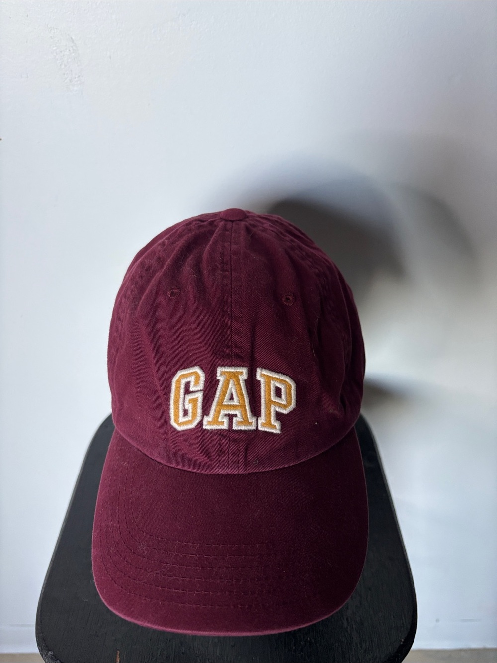 GAP 90’s Burgundy Logo Dad Cap Vintage Y2K